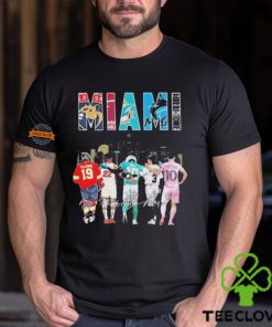 Miami Sports Teams florida panthers miami heat dolphins marlins inter miami 2024 Shirt