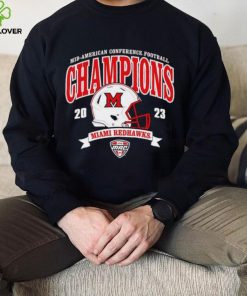 Miami University RedHawks 2023 MAC Football Conference Champions hoodie, sweater, longsleeve, shirt v-neck, t-shirt