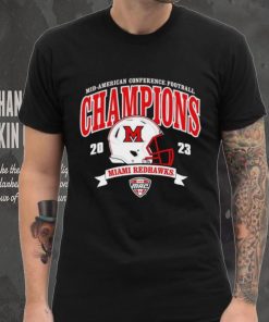 Miami University RedHawks 2023 MAC Football Conference Champions hoodie, sweater, longsleeve, shirt v-neck, t-shirt