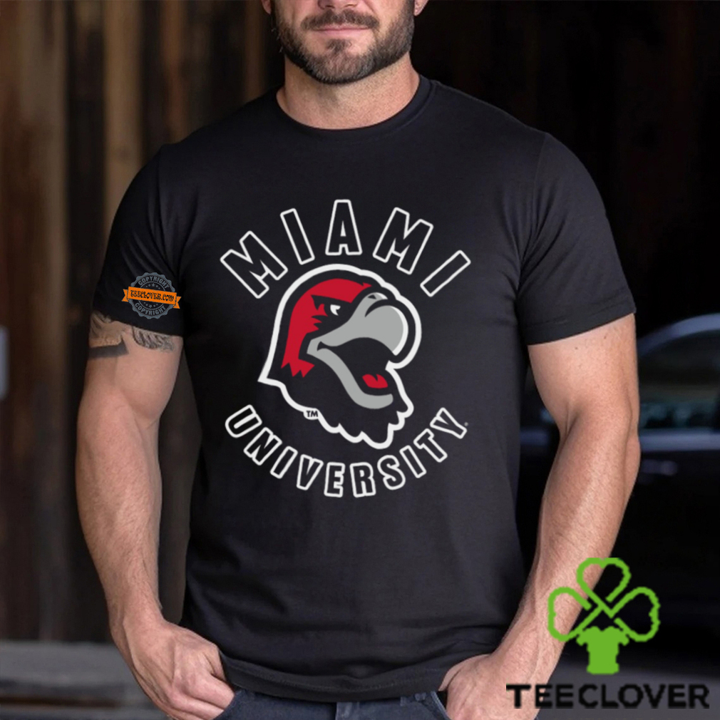 Miami University Redhawk Cartoon Logo Shirt Miami University Redhawk Cartoon Logo Shirt