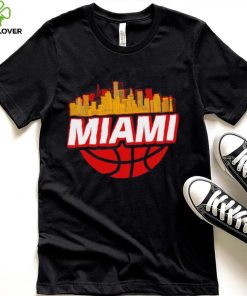 Miami basketball city logo gift hoodie, sweater, longsleeve, shirt v-neck, t-shirt