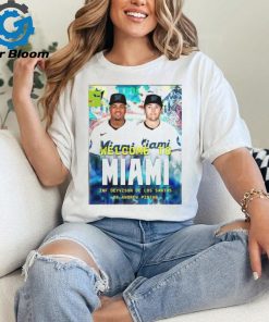 Miami marlins mlb 2024 welcome to deyvison de los santos and andrew pintar home decor poster shirt