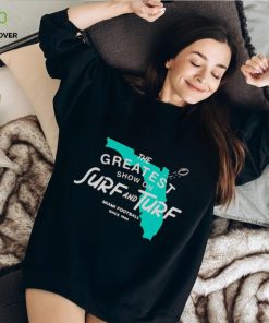Miami the greatest show on surf and turf shirt 3 Miami the greatest show on surf and turf shirt