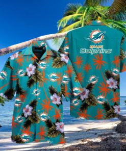 Miami_Dolphins_Hawaiian_Shirt__Flowers_And_Coconut_Tree removebg preview