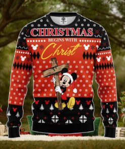 Mice Christ Amazing Gift Ugly Christmas 3D Sweater Christmas Gift For Men And Women