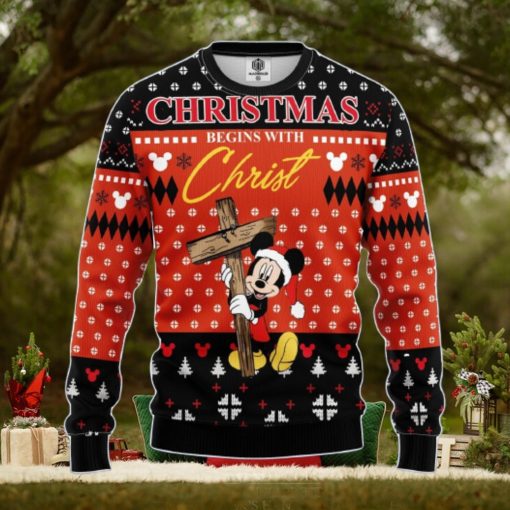 Mice Christ Amazing Gift Ugly Christmas 3D Sweater Christmas Gift For Men And Women