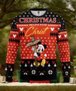 Mice Christ Ugly Christmas Sweater
