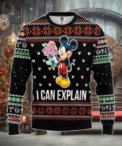 Mice Explain Amazing Gift Ugly Christmas 3D Sweater Christmas Gift For Men And Women