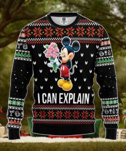Mice Explain Amazing Gift Ugly Christmas 3D Sweater Christmas Gift For Men And Women