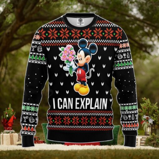 Mice Explain Amazing Gift Ugly Christmas 3D Sweater Christmas Gift For Men And Women