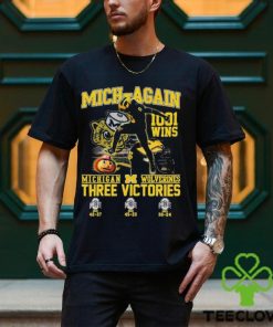 Mich Again 1001 Wins Michigan Wolverines Three Victories Shirt