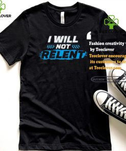 Michael A. Gayed Wearing I Will Not Relent Shirt