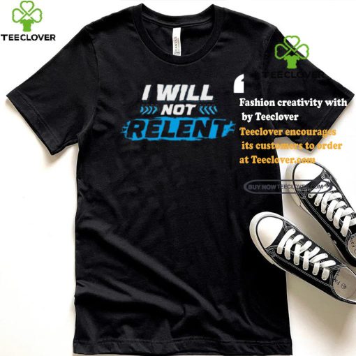 Michael A. Gayed Wearing I Will Not Relent Shirt
