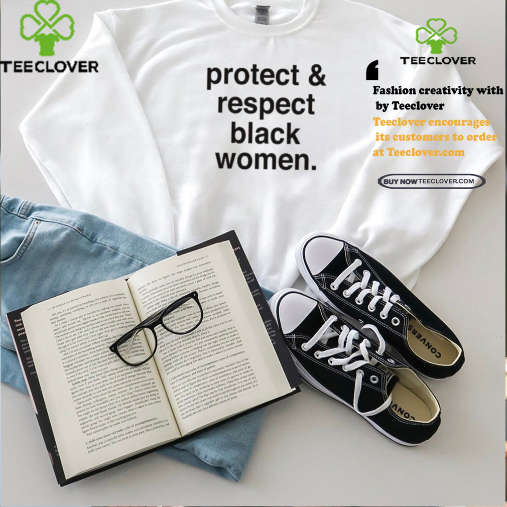 Michael Ade Ojo Wearing Protect And Respect Black Women Shirt Michael Ade Ojo Wearing Protect And Respect Black Women Shirt