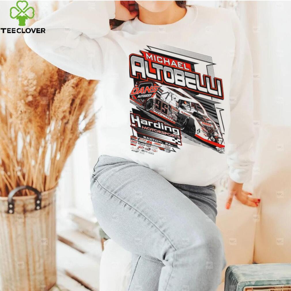 Michael Altobelli Harding Motorsports car shirt Michael Altobelli Harding Motorsports car shirt