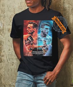 Michael Chandler versus Dustin Poirier UFC shirt
