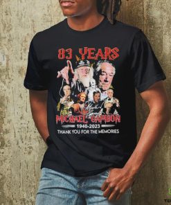 Michael Gambon 83 Years 1940 2023 Thank You For The Memories Shirt