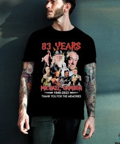 Michael Gambon 83 Years 1940 2023 Thank You For The Memories Shirt 2 Michael Gambon 83 Years 1940 2023 Thank You For The Memories Shirt