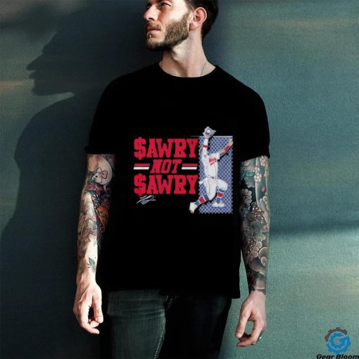 Michael Harris II Sawry Not Sawry Catch ATL MLBPA take a ball signature hoodie, sweater, longsleeve, shirt v-neck, t-shirt