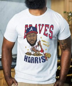 Michael Harris Ii Atlanta Braves Money Mike Caricature Shirt