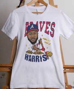 Michael Harris Ii Atlanta Braves Money Mike Caricature Shirt