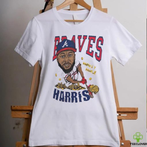 Michael Harris Ii Atlanta Braves Money Mike Caricature Shirt