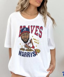 Michael Harris Ii Atlanta Braves Money Mike Caricature Shirt