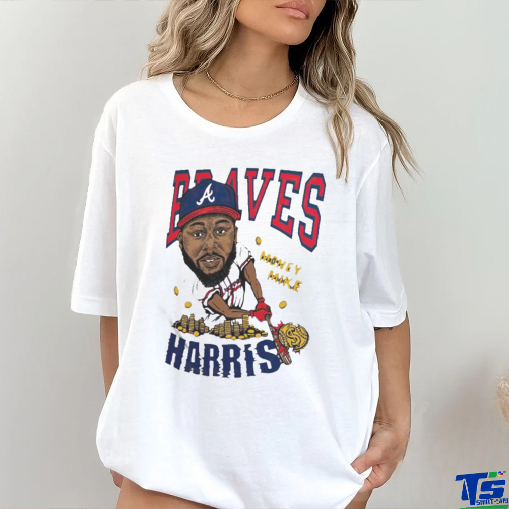 Michael Harris II Atlanta Braves Money Mike Caricature shirt