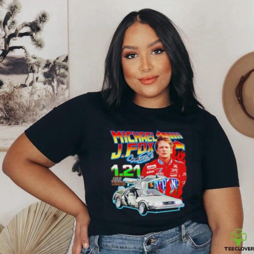 Michael J.Fox #1.21 back to the future signature shirt