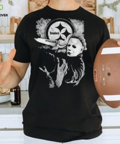 Michael Jason Myers Friday The 13th Pittsburgh Steelers Halloween 2023 T shirt