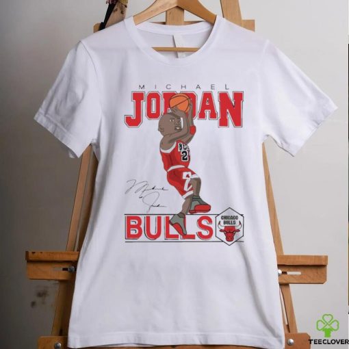 Michael Jordan Chicagon Bulls cartoon signature hoodie, sweater, longsleeve, shirt v-neck, t-shirt