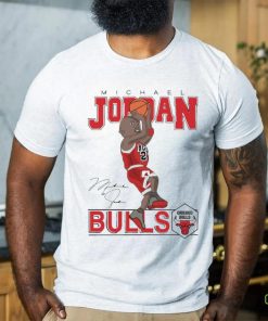 Michael Jordan Chicagon Bulls cartoon signature hoodie, sweater, longsleeve, shirt v-neck, t-shirt