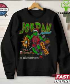 Michael Jordan The Grinch 6X NBA Champions GOAT T Shirt