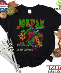 Michael Jordan The Grinch 6X NBA Champions GOAT T Shirt