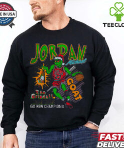 Michael Jordan The Grinch 6X NBA Champions GOAT T Shirt