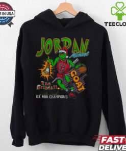 Michael Jordan The Grinch 6X NBA Champions GOAT T Shirt