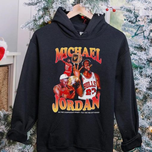 Michael Jordan ring Chicago Bulls six time championship winner five time NBA MVP winner shirt