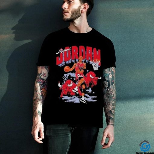 Michael Jordon Chicago Bulls Ragin Bull Shirt