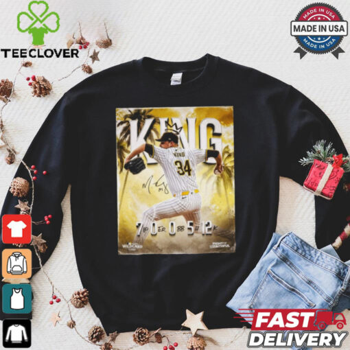 Michael King San Diego Padres MLB 700512 Signature Poster t hoodie, sweater, longsleeve, shirt v-neck, t-shirt