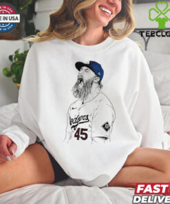 Michael Kopech, 2024 Los Angeles Dodger MLB Hand Drawing t hoodie, sweater, longsleeve, shirt v-neck, t-shirt