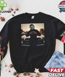 Michael Meyers Halloween Heart Hands Shirt, Michael Meyers Shirt