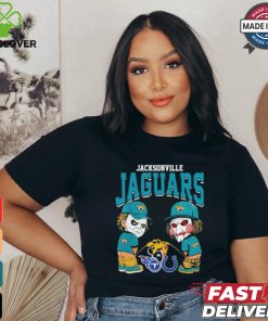 Michael Myers And Billy The Puppet X Jacksonville Jaguars Pee On NFL Teams Halloween Shirt