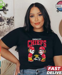 Michael Myers And Billy The Puppet X Kansas City Chiefs Pee On NFL Teams Halloween Shirt