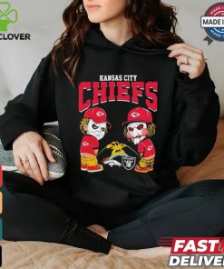 Michael Myers And Billy The Puppet X Kansas City Chiefs Pee On NFL Teams Halloween Shirt