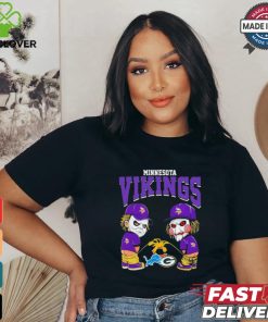 Michael Myers And Billy The Puppet X Minnesota Vikings Pee On NFL Teams Halloween Shirt