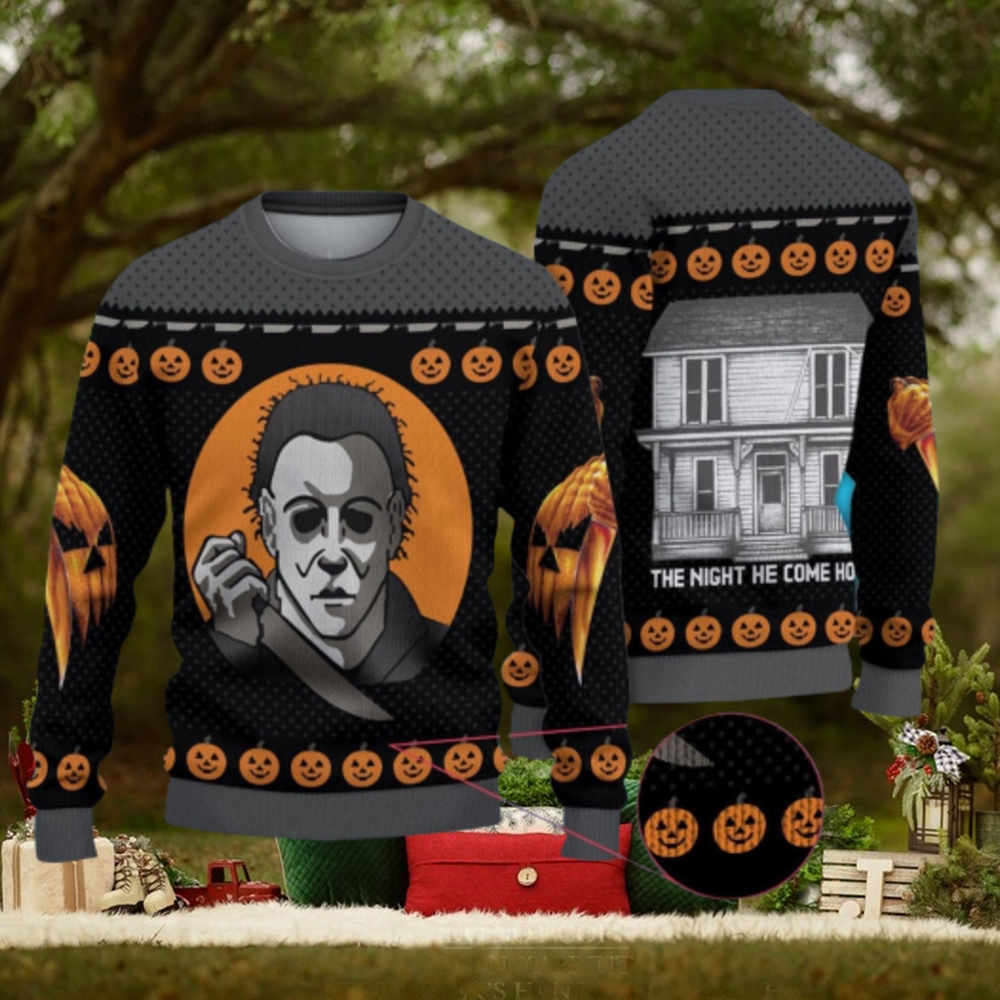 Michael Myers Christmas 3D All Over Printed Ugly Christmas Sweater Michael Myers Halloween Michael Myers Christmas 3D All Over Printed Ugly Christmas Sweater Michael Myers Halloween