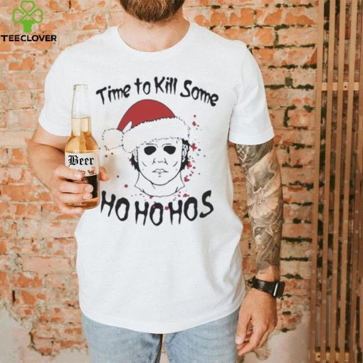 Michael Myers Christmas Shirt, Time To Kill Some Hohohos Shirt