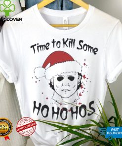 Michael Myers Christmas Shirt, Time To Kill Some Hohohos Shirt