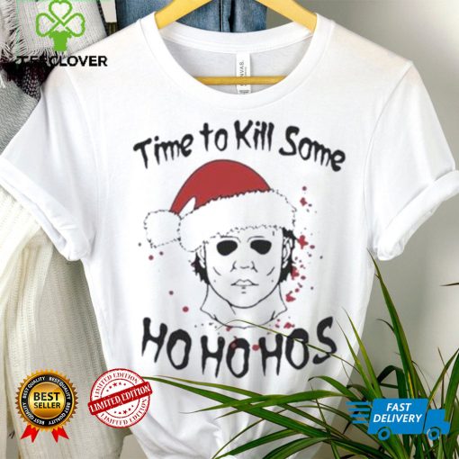 Michael Myers Christmas Shirt, Time To Kill Some Hohohos Shirt