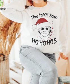 Michael Myers Christmas Shirt, Time To Kill Some Hohohos Shirt